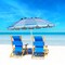 8FT Portable Beach Umbrella with Sand Anchor and Tilt Mechanism for Garden and Patio